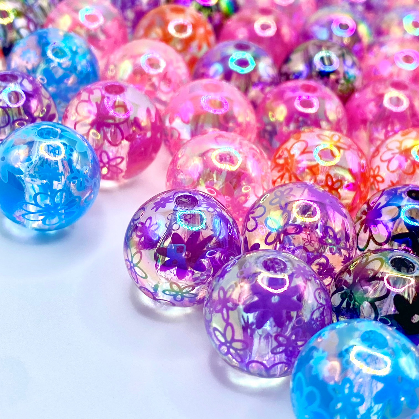 Just Bloom Acrylic Beads