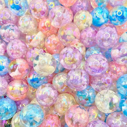 Head In The Clouds Acrylic Beads