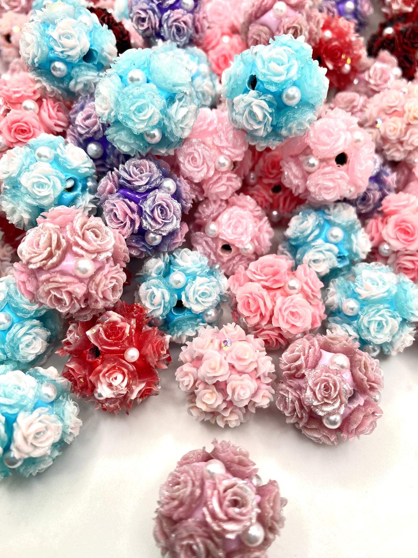 No Rose Without a Thorn Luxury Acrylic Beads