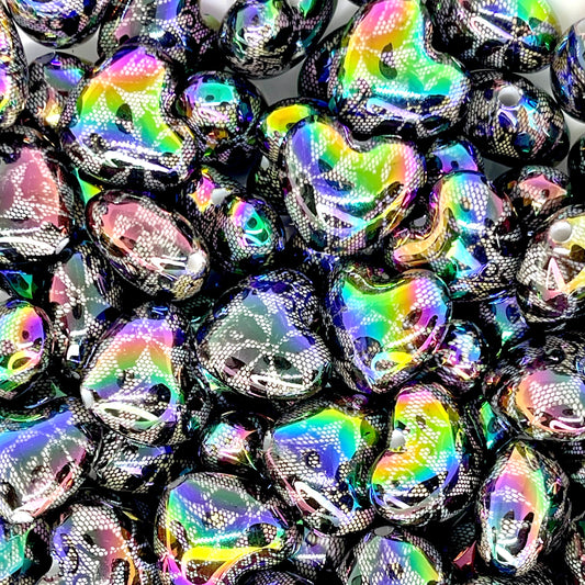 Heart Breaker Acrylic Beads