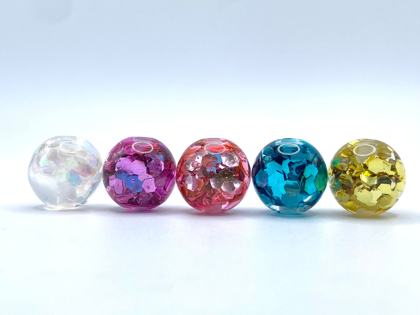 I Don't Sweat, I Sparkle Acrylic Beads