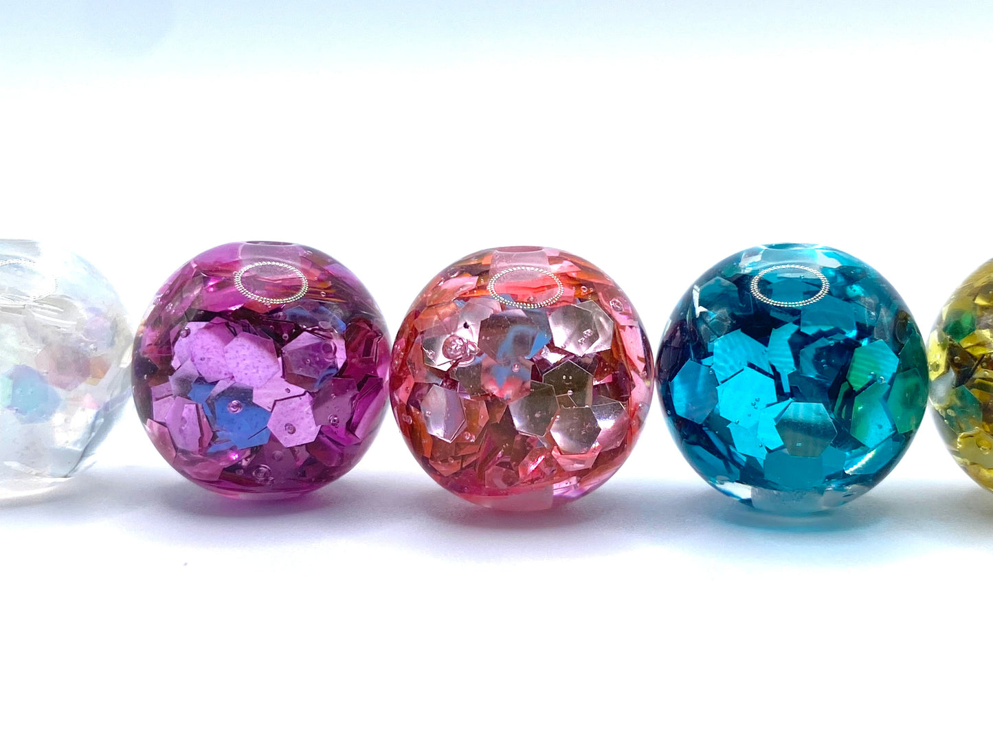 I Don't Sweat, I Sparkle Acrylic Beads