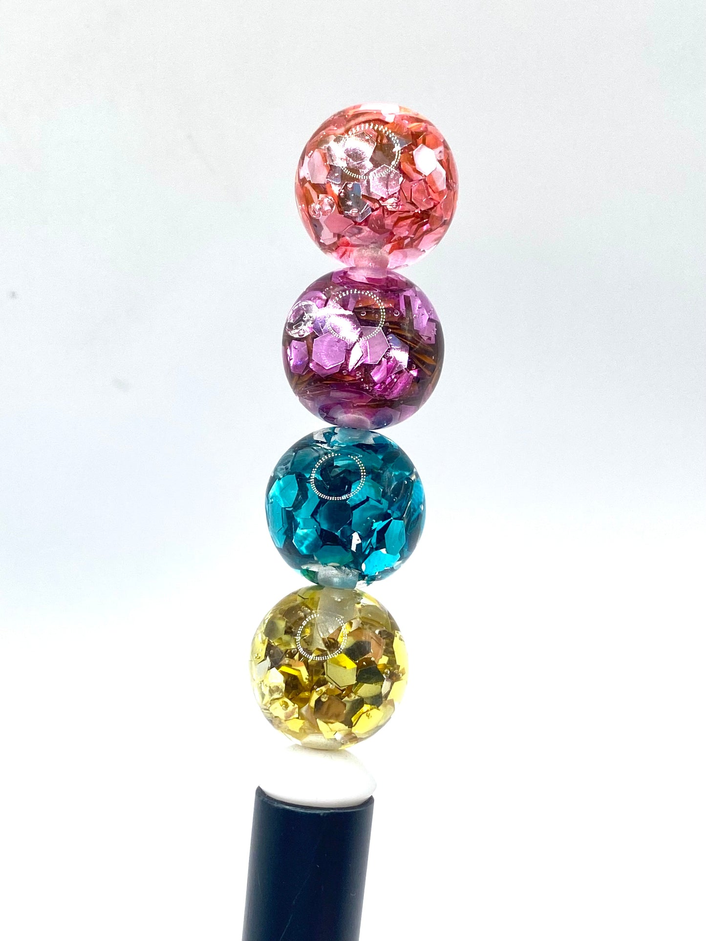 I Don't Sweat, I Sparkle Acrylic Beads